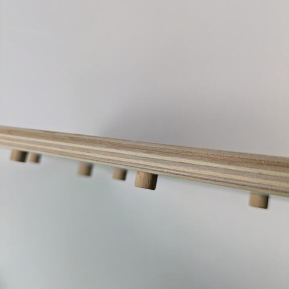 Lovevery Pattern Match Boats Replacement Base Board Red Yellow Blue Wood Toys - Picture 5 of 5